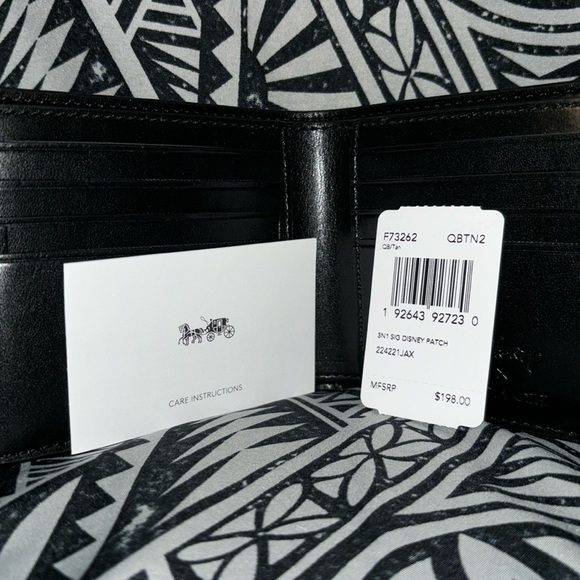 Coach x Disney Snow White Patch Set Wallet and ID Card insert NWT - Picture 4 of 9